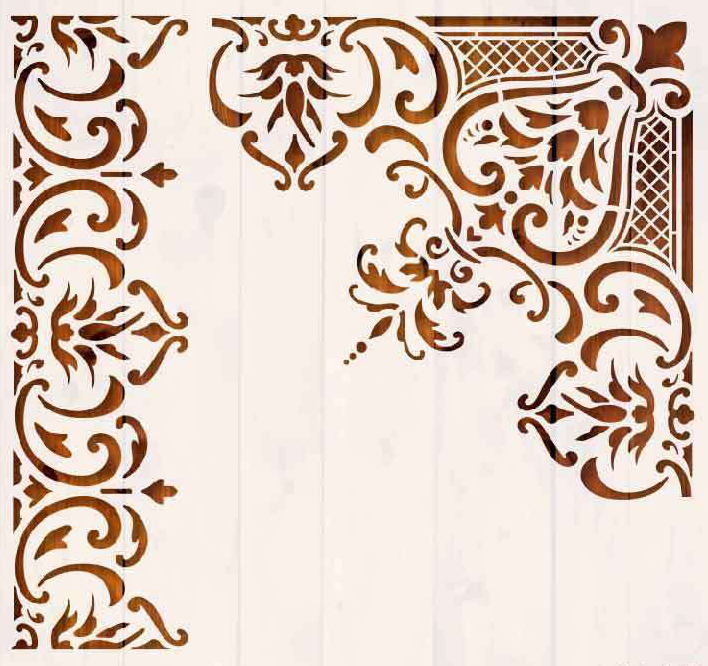 شابلون طرح فرش 2