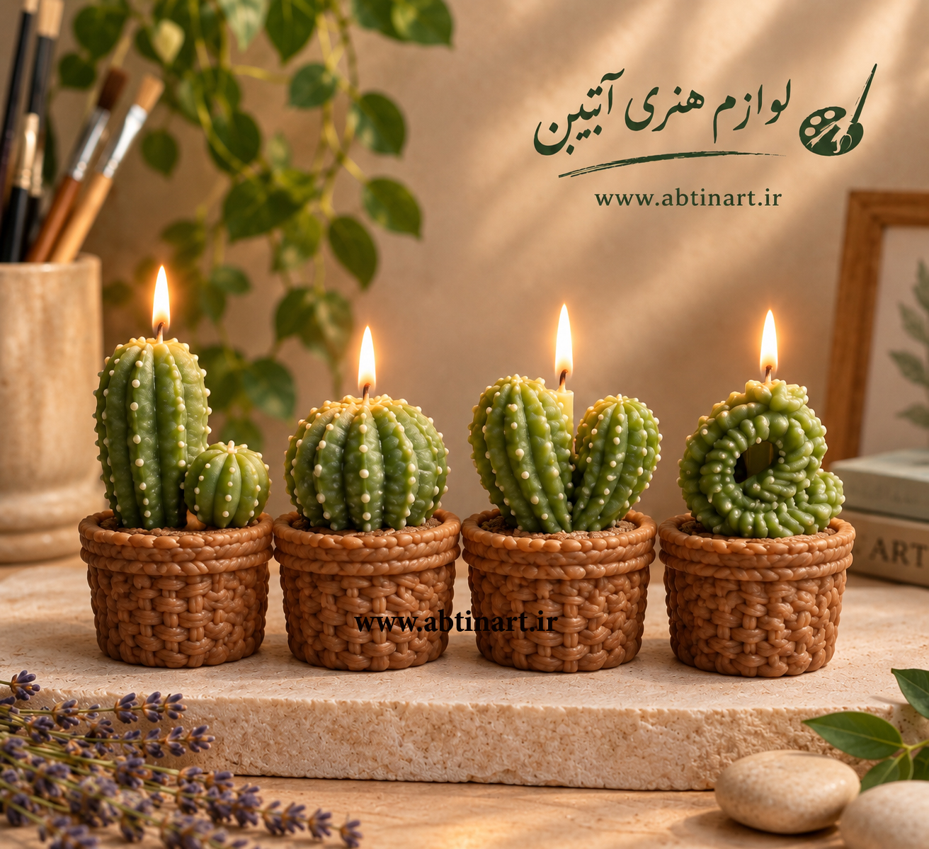 قالب سیلیکونی کاکتوس love