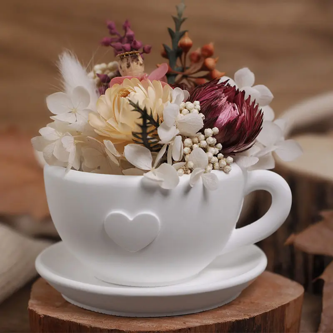 قالب سیلیکونی فنجان و نعلبکی