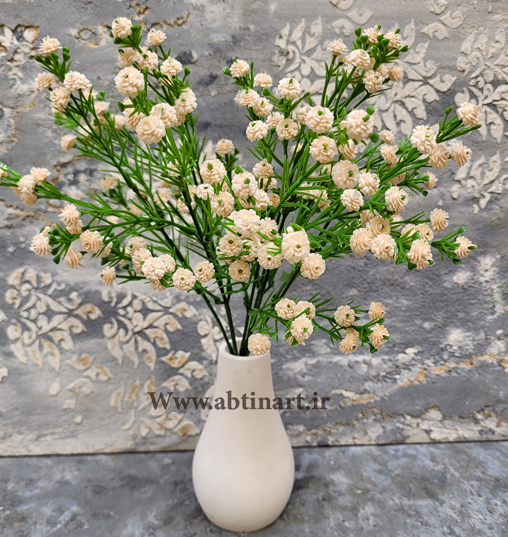 بوته گل مصنوعی عروس رنگی