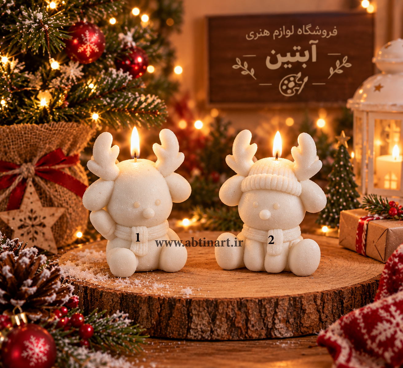 قالب سیلیکونی گوزن کیوت