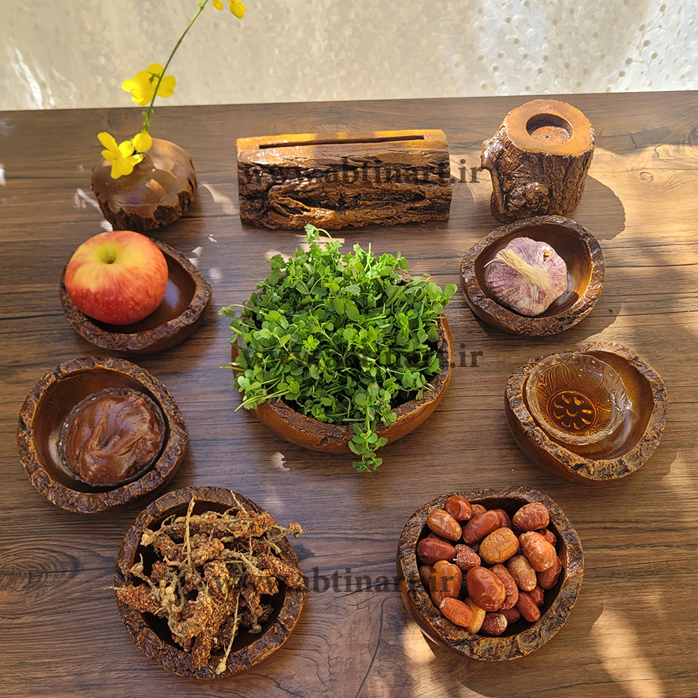 قالب سیلیکونی هفت سین طرح چوب