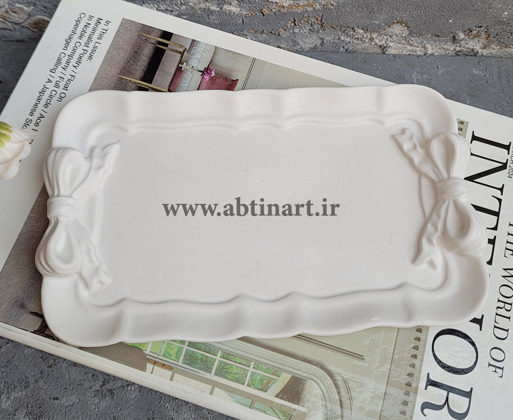 قالب سینی پاپیون دار