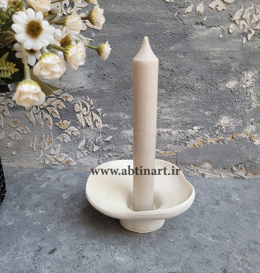 قالب سیلیکونی جاشمعی پایه دار دفرمه