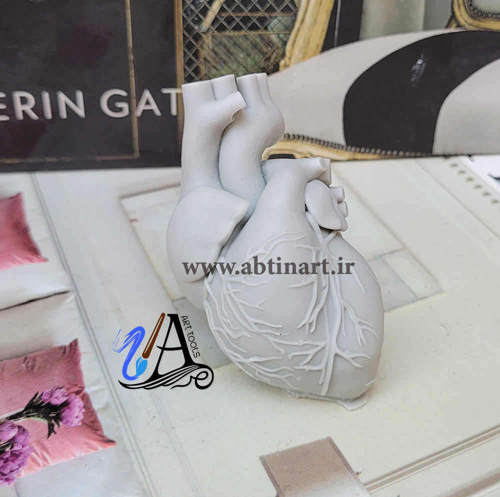 قالب سیلیکونی قلب واقعی