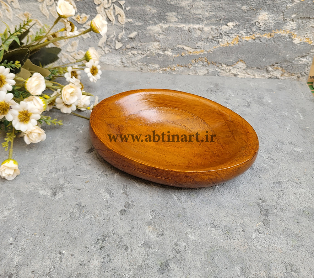 شات بیضی طرح چوب