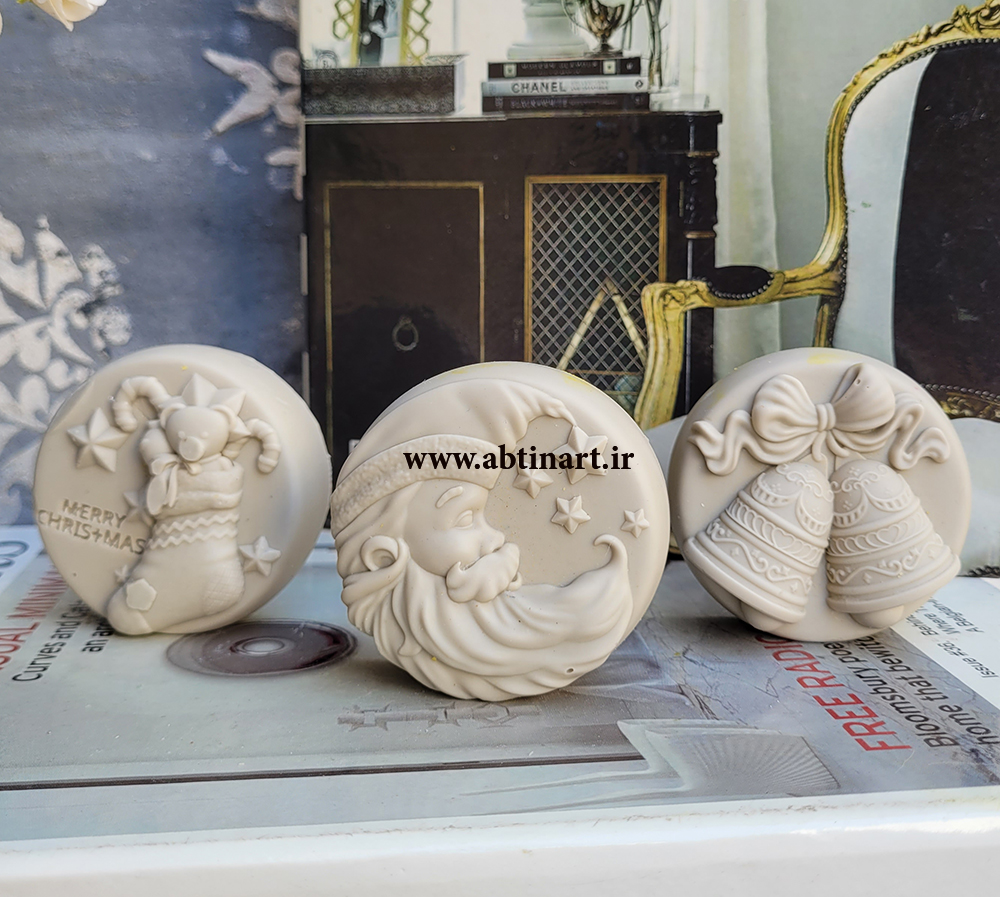 قالب سیلیکونی سکه کریسمس