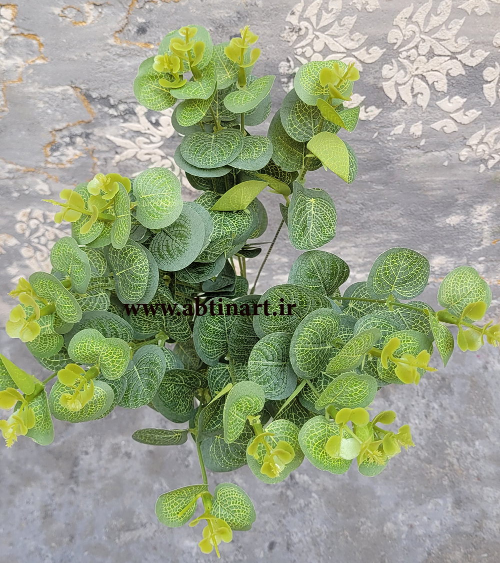 بوته گل مصنوعی برگ اکالیپتوس